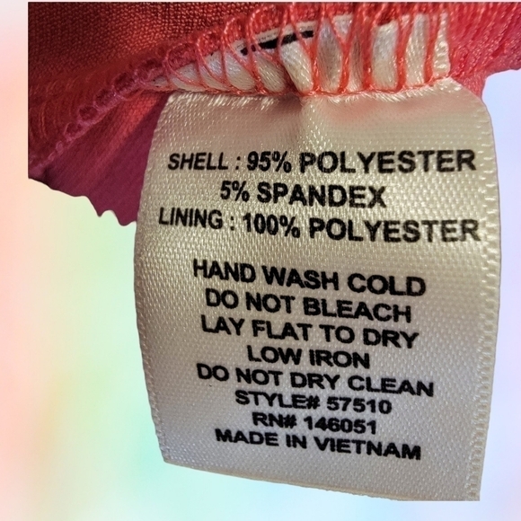 MONTEAU - Size small Dress Pleated Form fitting  Pink Small  T22 - Picture 4 of 9